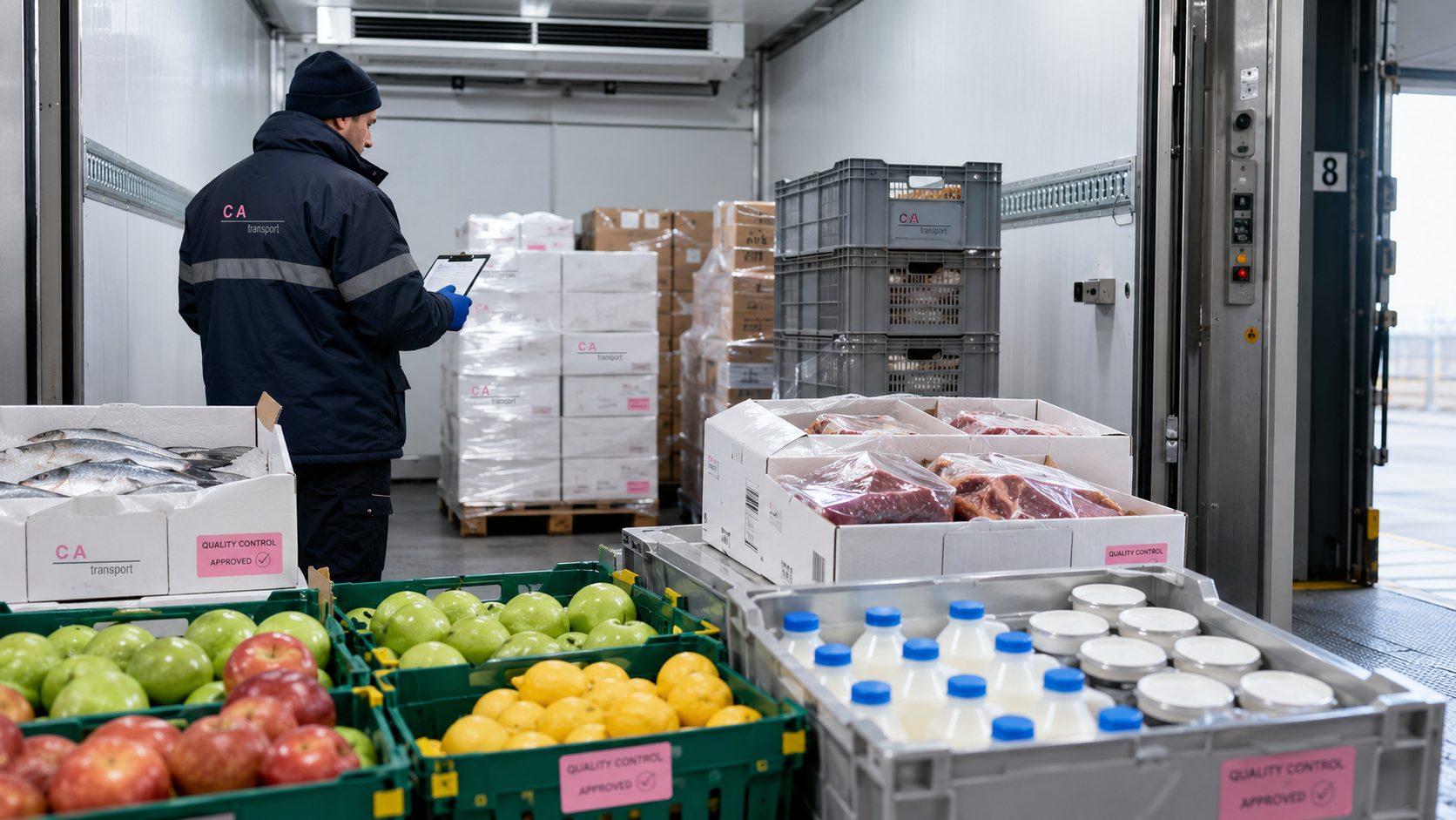 Транспортиране на хранителни продукти